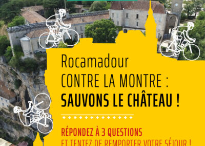 Rocamadour Contre la montre !